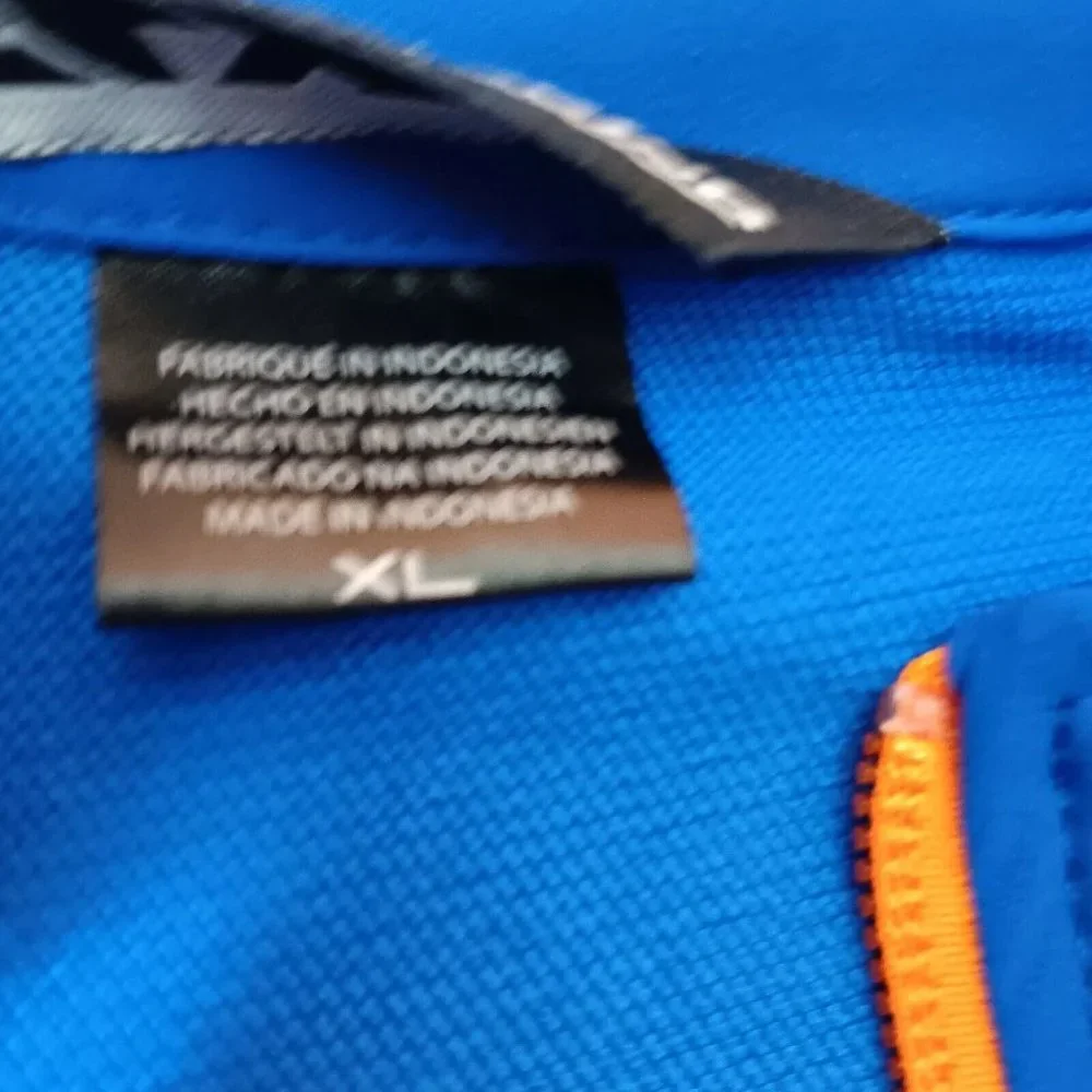 Fly Racing Mens XL Jacket Lightweight Stretch Blue Full Zip Performance - Picture 7 of 16